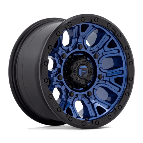 Fuel 1PC D82717908450 D827 17X9 6X5.5 DK-BLUE BLK-RG 1MM - Truck Part Superstore