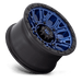 Fuel 1PC D82717908450 D827 17X9 6X5.5 DK-BLUE BLK-RG 1MM - Truck Part Superstore