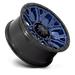 Fuel 1PC D82720908450 D827 20X9 6X5.5 DK-BLUE BLK-RG 1MM - Truck Part Superstore