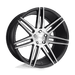 Niche 1PC M178200543+42 M178 20X10.5 5X112 GL-BLK-BRSHD 42MM - Truck Part Superstore