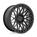 Fuel 1PC D75717907545 D757 17X9 5X5.0 MT-BLK -12MM - Truck Part Superstore