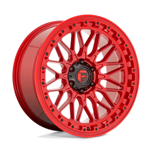 Fuel 1PC D75817907550 D758 17X9 5X5.0 GL-RED 01MM - Truck Part Superstore