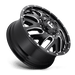 Fuel 1PC D581208292 D581 20X8.25 8X200 GL-BLK-MIL 105MM - Truck Part Superstore