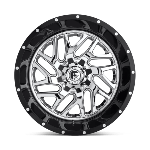 Fuel 2PC D21122201847 D211 22X12 8X180 CHR-PLATED-GBL -44MM - Truck Part Superstore