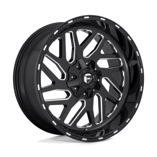Fuel 1PC D58122009846 D581 22X10 6X135/5.5 GL-BLK-MIL -19MM - Truck Part Superstore