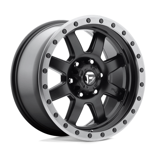 Fuel 1PC D55117858950 D551 17X8.5 6X135 MT-BLK-GBR 06MM - Truck Part Superstore