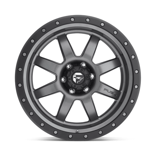 Fuel 1PC D55217858950 D552 17X8.5 6X135 MT-GNMTL-BBR 06MM - Truck Part Superstore