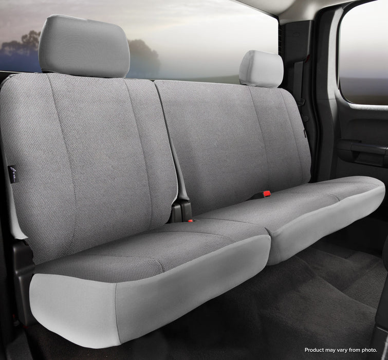 FIA TRS42-26 GRAY TR40 Series - Wrangler Saddleblanket Custom Fit Rear Seat Cover - Solid Gray - Truck Part Superstore