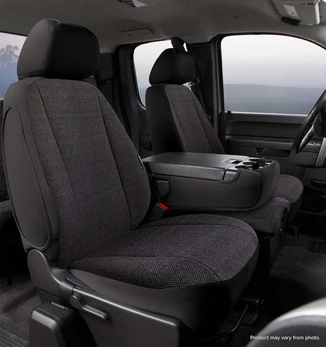 FIA TRS48-38 BLACK Wrangler™ Solid Seat Cover; Bucket Seats; Black; - Truck Part Superstore