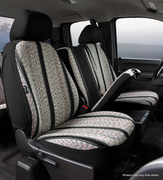 FIA TR47-42 BLACK Wrangler™ Custom Seat Cover; Saddle Blanket; Black; Split Seat 40/20/40; - Truck Part Superstore