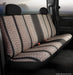 FIA TR42-8 BLACK Wrangler™ Custom Seat Cover; Saddle Blanket; Black; Bench Seat; - Truck Part Superstore