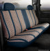 FIA TR49-3 NAVY Wrangler™ Custom Seat Cover; Saddle Blanket; Navy; Bench Seat; Cushion Cut Out; - Truck Part Superstore