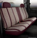 FIA TR49-6 WINE Wrangler™ Custom Seat Cover; Saddle Blanket; Wine; Bench Seat; Cushion Cut Out; - Truck Part Superstore
