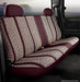 FIA TR42-1 WINE Wrangler™ Custom Seat Cover; Saddle Blanket; Wine; Rear Bench Seat; - Truck Part Superstore