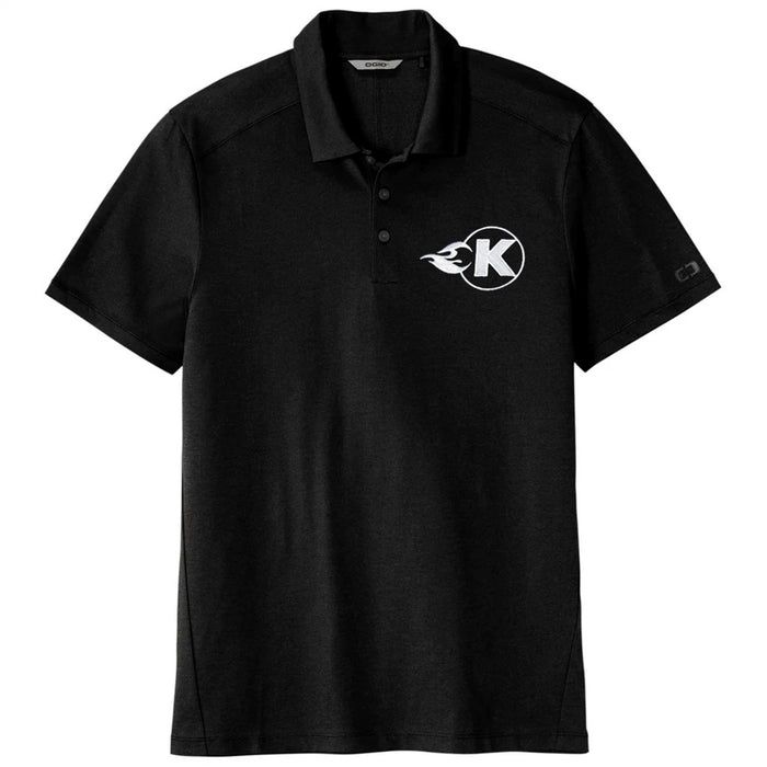 Kooks Custom Headers TS-100653-03 Black Polo with Silver K-Flame-XL. - Truck Part Superstore