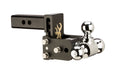 B&W Trailer Hitches TS10033BB B&W Tow And Stow Dual Ball 2" Adj Ball Mount 3" Drop/3-1/2" Rise, Browning - Truck Part Superstore