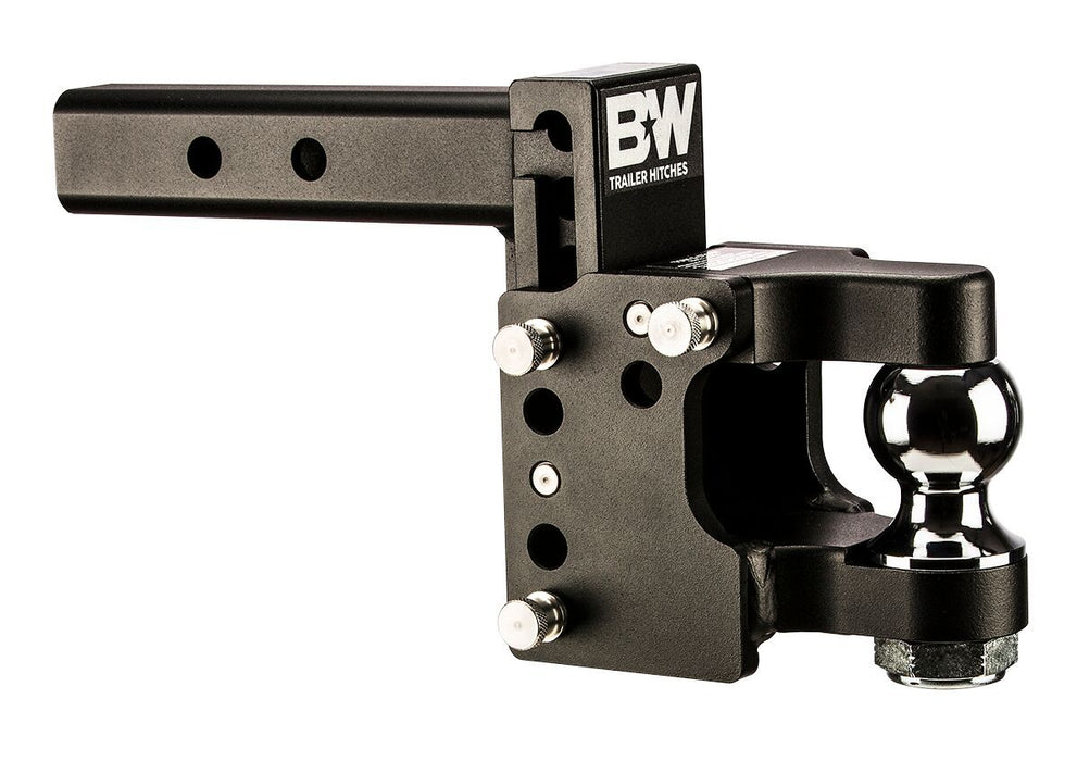 B&W Trailer Hitches TS10055 B&W Tow & Stow Pintle Adjustable Ball Mount - Truck Part Superstore
