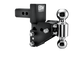 B&W Trailer Hitches TS10063BMP 2 in Model 7 Blk T&S Dual Ball for Multi-Pro Tailgate - Truck Part Superstore