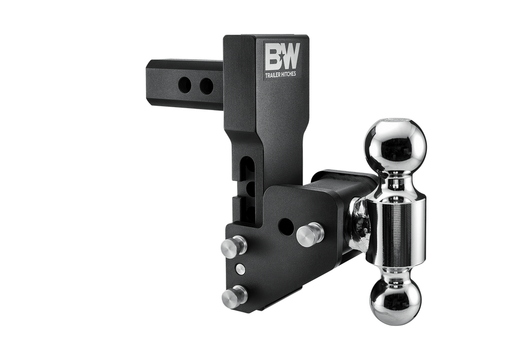 B&W Trailer Hitches TS10065BMP 2 in Model 9 Blk T&S Dual Ball for Multi-Pro Tailgate - Truck Part Superstore