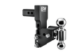 B&W Trailer Hitches TS10065BMP 2 in Model 9 Blk T&S Dual Ball for Multi-Pro Tailgate - Truck Part Superstore