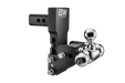 B&W Trailer Hitches TS10066BMP 2 in Model 9 Blk T&S Tri Ball for Multi-Pro Tailgate - Truck Part Superstore