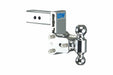 B&W Trailer Hitches TS20037C 2.5 Model8 Chrome T&S Dual Ball - Truck Part Superstore