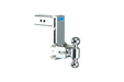 B&W Trailer Hitches TS20040C 2.5 Model10 Chrom T&S Dual Ball - Truck Part Superstore