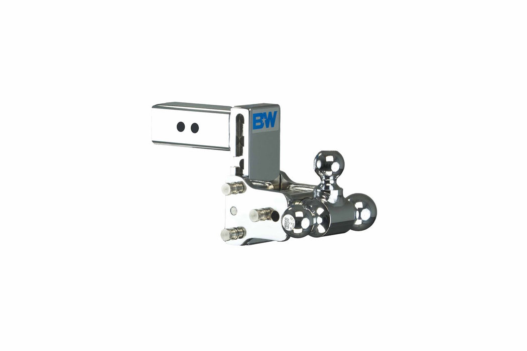 B&W Trailer Hitches TS20048C 2.5 Model 8 Chrome T&S Tri Ball - Truck Part Superstore