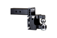 B&W Trailer Hitches TS20055 B&W Tow & Stow Pintle Adjustable Ball Mount - Truck Part Superstore