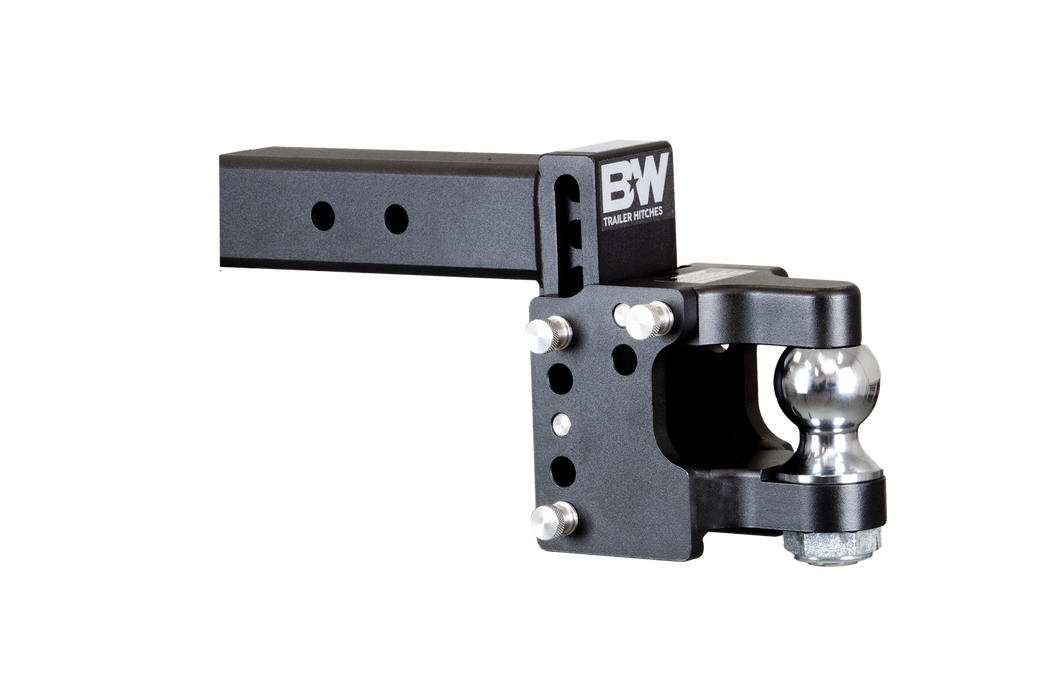 B&W Trailer Hitches TS20056 B&W Tow & Stow Pintle Adjustable Ball Mount - Truck Part Superstore