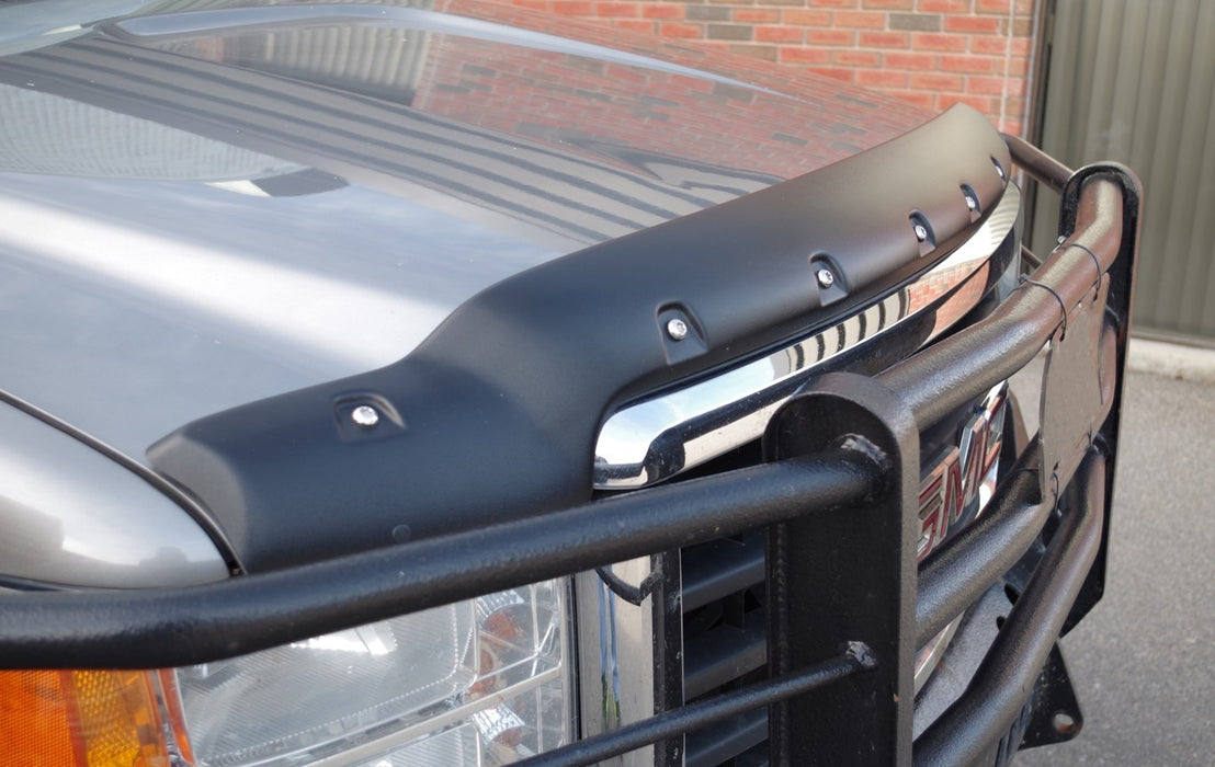 Tough Guard TS23A07 Sierra Hood Guard For 07-13 Sierra 1500/2500/3500 HD Black Smooth Tough Guard - Truck Part Superstore