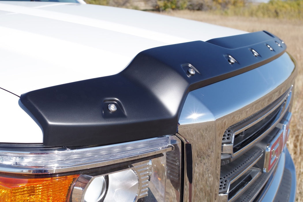 Tough Guard TS23C15 Sierra Hood Guard For 15-18 Sierra 2500/3500 HD Black Smooth Tough Guard - Truck Part Superstore