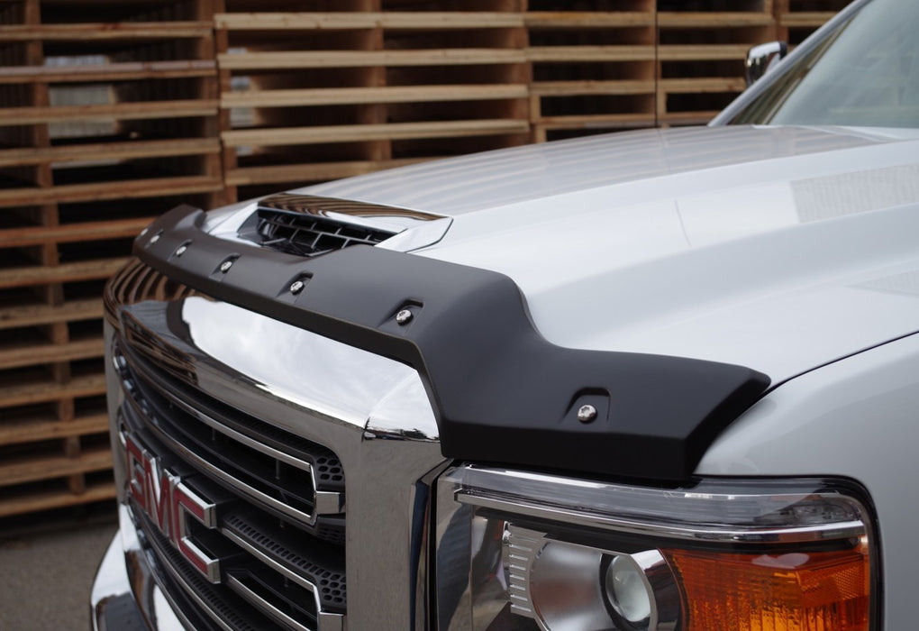 Tough Guard TS23D17 Sierra Hood Guard For 17-19 Sierra 2500/3500 HD Diesel Only Black Smooth Tough Guard - Truck Part Superstore