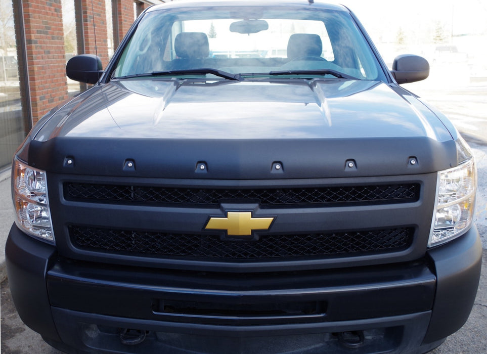 Tough Guard TS5D07 Silverado 1500 Hood Guard For 07-13 Silverado 1500 Black Smooth Tough Guard - Truck Part Superstore