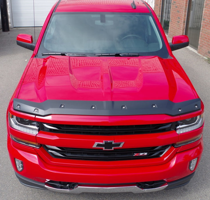Tough Guard TS5D16 Silverado 1500 Hood Guard For 16-18 Silverado 1500 Black Smooth Tough Guard - Truck Part Superstore