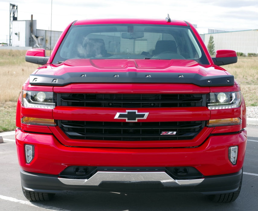 Tough Guard TS5D16 Silverado 1500 Hood Guard For 16-18 Silverado 1500 Black Smooth Tough Guard - Truck Part Superstore