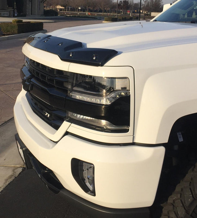 Tough Guard TS5D16 Silverado 1500 Hood Guard For 16-18 Silverado 1500 Black Smooth Tough Guard - Truck Part Superstore