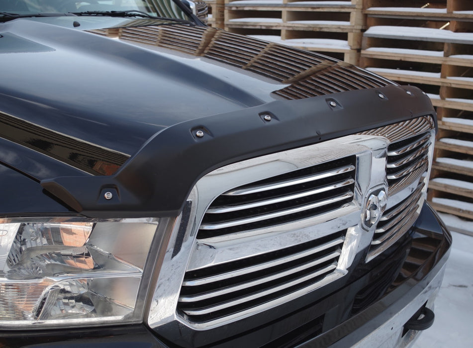 Tough Guard TS6R09 RAM Classic Hood Guard For 09-19 RAM Classic Black Smooth Tough Guard - Truck Part Superstore
