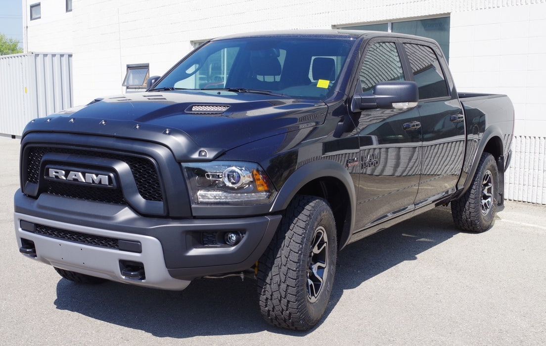 Tough Guard TS6R09 RAM Classic Hood Guard For 09-19 RAM Classic Black Smooth Tough Guard - Truck Part Superstore