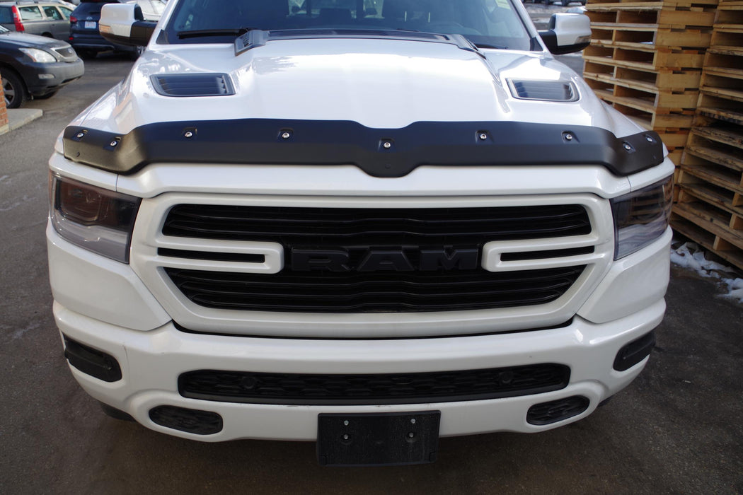 Tough Guard TS6R19 RAM 1500 Hood Guard For 19-Pres RAM 15 Not Rebel Black Smooth Tough Guard - Truck Part Superstore