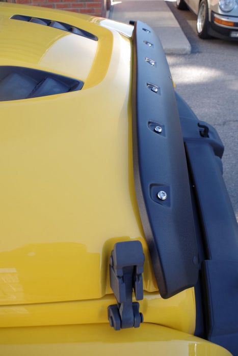 Tough Guard TS7W07 Jeep JK Hood Guard For 07-18 Wrangler JK Black Smooth Tough Guard - Truck Part Superstore
