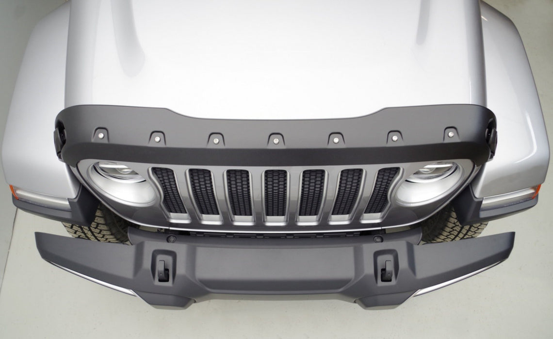 Tough Guard TS7W18 Jeep JL Hood Guard For 18-Pres Wrangler JL Black Smooth Tough Guard - Truck Part Superstore