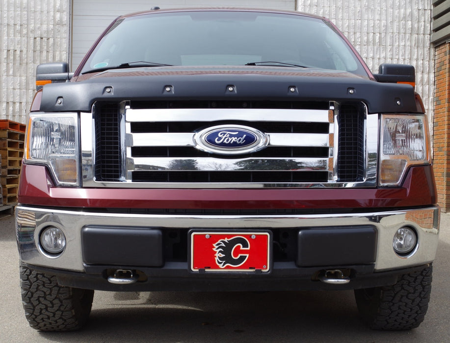 Tough Guard TS8A09 F-150 Hood Guard For 09-14 Ford F-150 Black Smooth Tough Guard - Truck Part Superstore