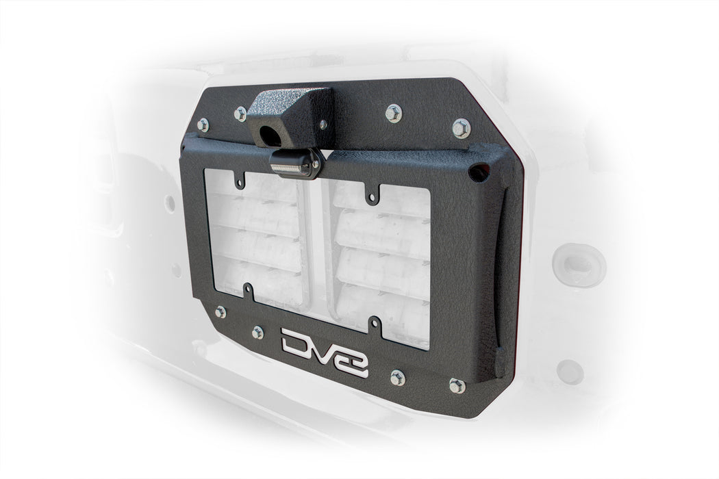 DV8 Offroad TSJL-02 Jeep JL Spare Tire Delete with Camera Mount 18-Present Wrangler JL DV8 Offroad - Truck Part Superstore