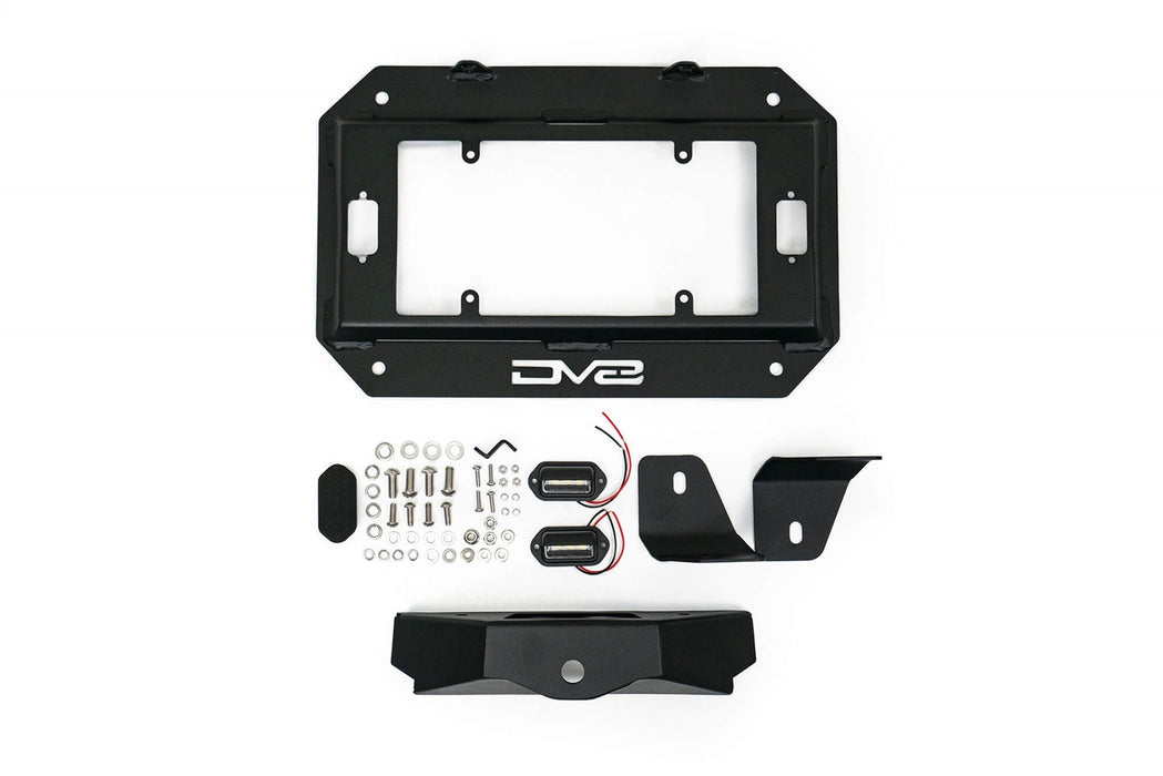 DV8 Offroad TSJL-03 Spare Tire Delete With Light Mounts For 18-22 Jeep Wrangler JL DV8 Offroad - Truck Part Superstore