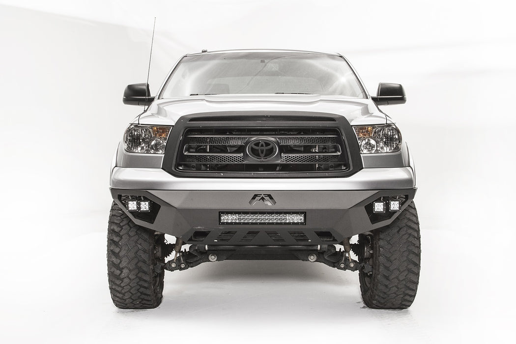 Fab Fours TT07-D4451-1 Vengeance Front Bumper; 2 Stage Black Powder Coated; No Guard; - Truck Part Superstore