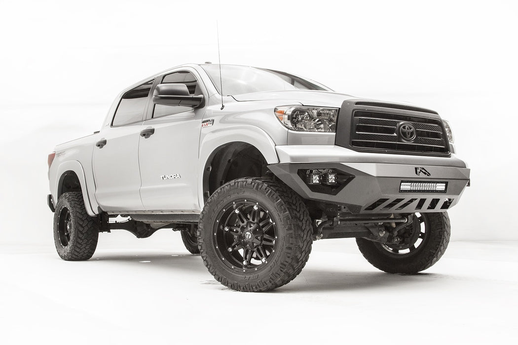 Fab Fours TT07-D4451-1 Vengeance Front Bumper; 2 Stage Black Powder Coated; No Guard; - Truck Part Superstore