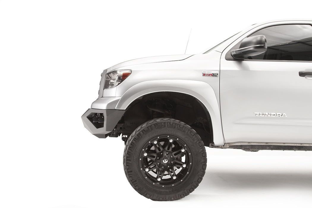Fab Fours TT07-D4451-1 Vengeance Front Bumper; 2 Stage Black Powder Coated; No Guard; - Truck Part Superstore