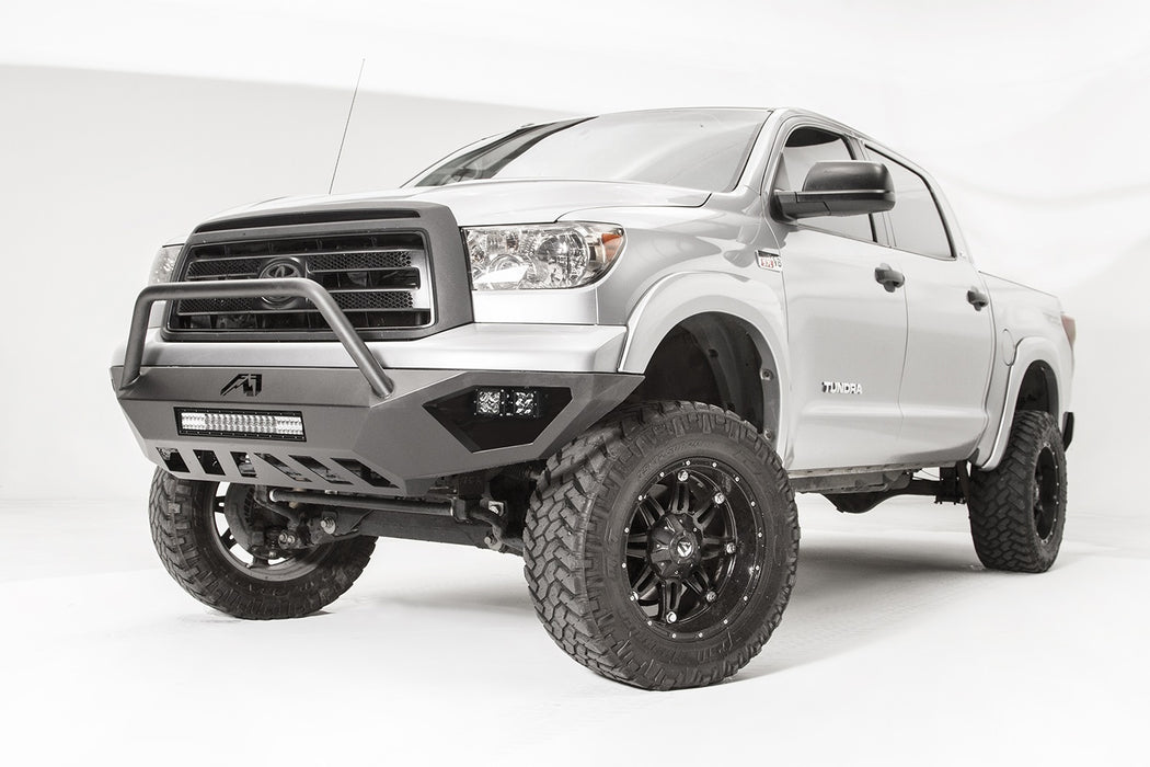 Fab Fours TT07-D4452-1 Vengeance Front Bumper; 2 Stage Black Powder Coated; w/Pre Runner Guard; - Truck Part Superstore