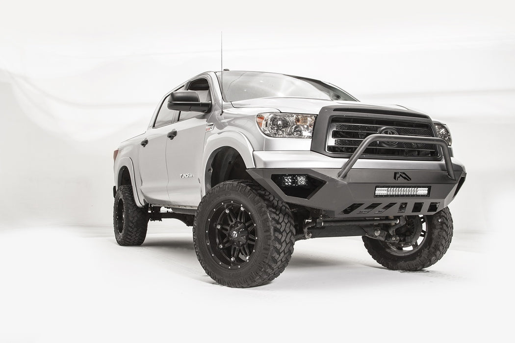 Fab Fours TT07-D4452-B Vengeance Front Bumper; Uncoated/Paintable; w/Pre Runner Guard; [AWSL]; - Truck Part Superstore